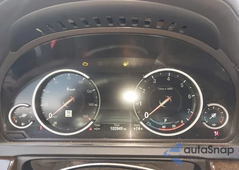 2014 BMW 750I z USA, uszkodzony, nr VIN WBAYA8C54ED824974